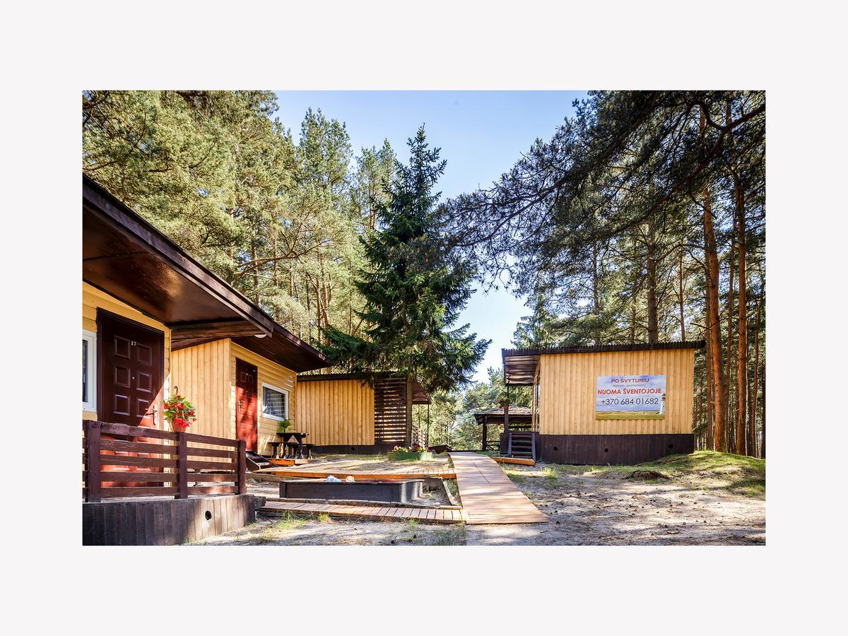 Po Svyturiu Villa Šventoji Kültér fotó